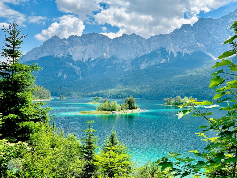 Zugspitze and Eibsee, Germany
